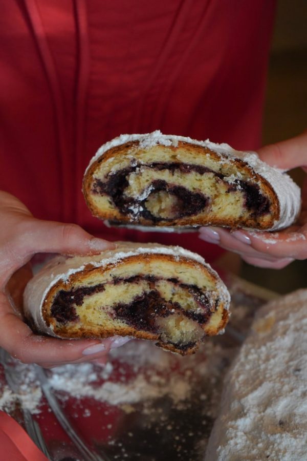 Штолен мак-вишня