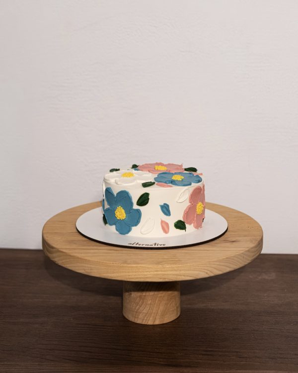 Квітковий тортик